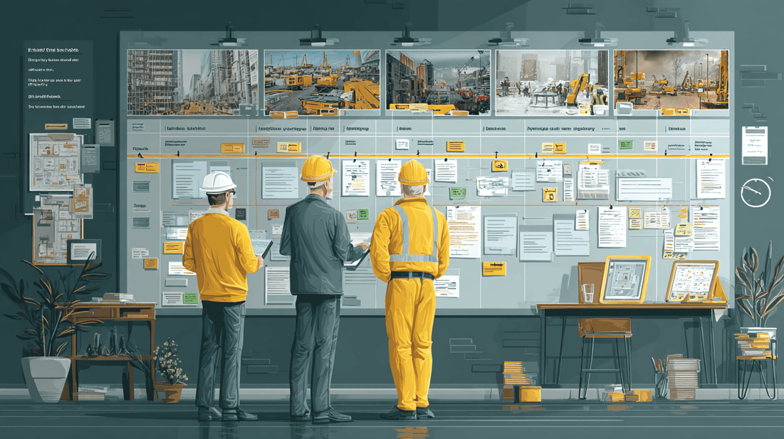 A field operations team reviewing a 30-day AI pilot plan with workflow diagnosis.